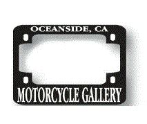 custom motorcycle license plate frames qty 250 #4878 ...