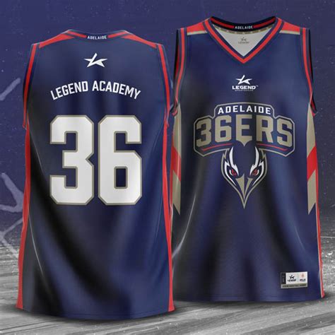 Legend 36ers Academy Basketball Jersey