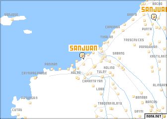 San Juan (Philippines) map - nona.net