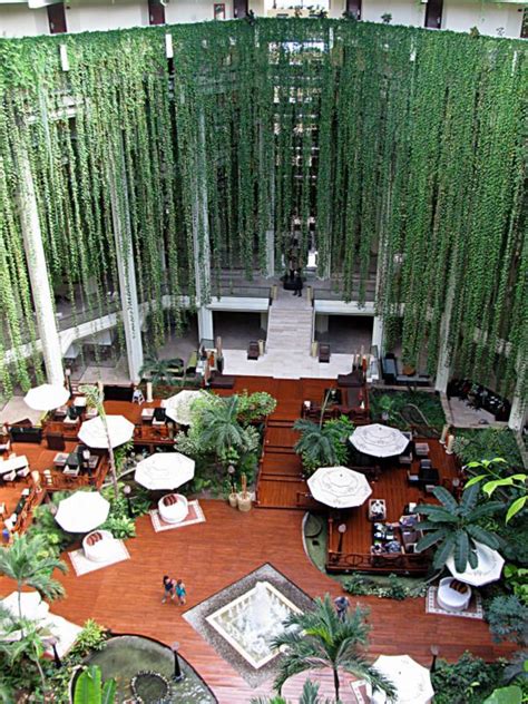 Gran Meliá Cancún hotel lobby jungle. | Hotel concept, Hotel reception, Hotel