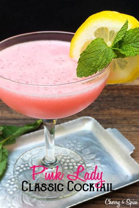 Cocktail Pink Lady — Rezepte Suchen