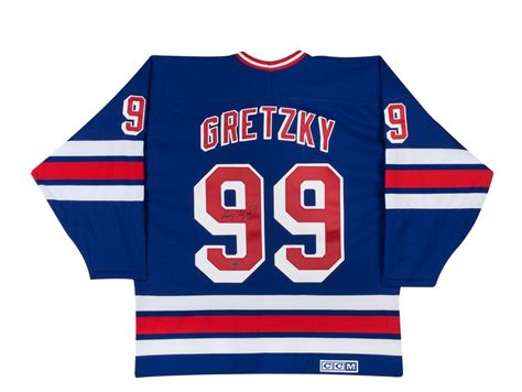 Wayne Gretzky Signed New York Rangers Jersey (UDA COA) | Pristine Auction