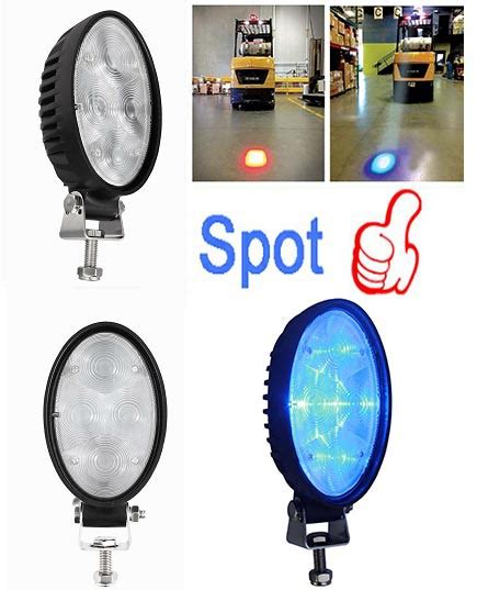 XRLL Blue Spot Forklift Safety Lights,led Driving Warning Point Blue ...