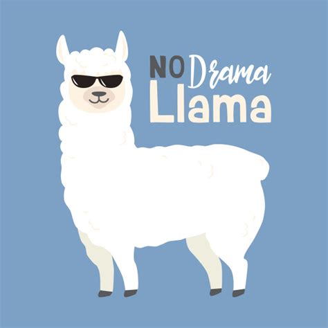 No Drama Llama - No Drama Llama - Kids T-Shirt | TeePublic