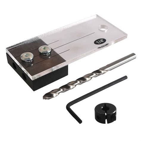 1/4" Hole Quick Doweling Jig Dowel Kit | JABETC | Quality Tools and Home Products