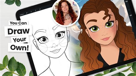 Draw Like Disney • Step By Step Tutorial, For All Drawing Tools! - YouTube