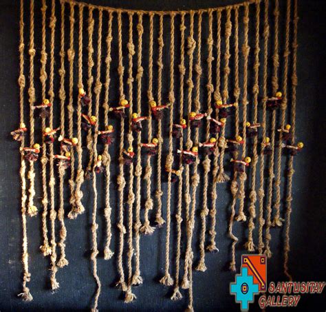 Custom Order Old Peruvian Quipu Kipu Khipu Replica Extreme - Etsy | Inca, Hanging, Naturally dyed