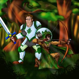 Will and Horace (Ranger's Apprentice) by MrStuey on Newgrounds