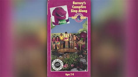 Barney’s Campfire Sing-Along (1990) - 1991 VHS - YouTube