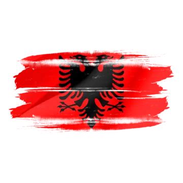 Albania Flag, Albania, Flag, Albania Watercolor Flag PNG and Vector ...