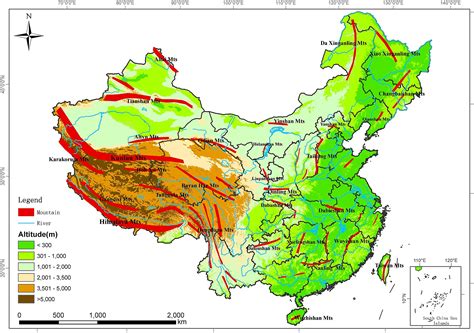 29 Map Of China Mountains - Online Map Around The World