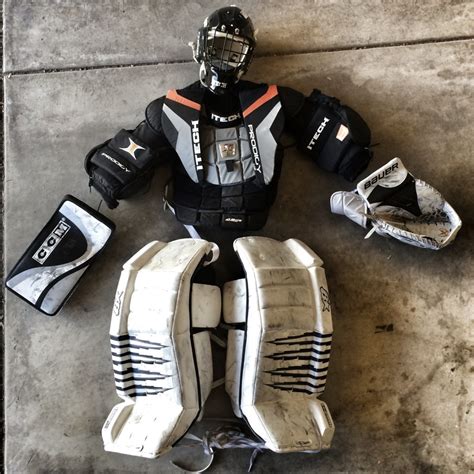 Goalie Equipment Cleaning In Victoria BC by Luv-A-Rug