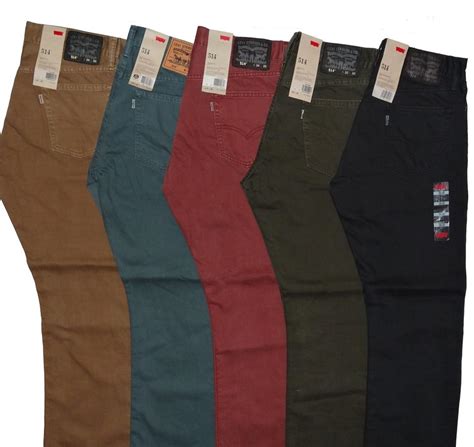 Levi's Men's 514 Slim Straight Fit Jeans 5 Colors Many Sizes | eBay