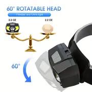 Ultra Light Rechargeable Led Headlamp 8 Modes For Outdoor Camping Running | Today's Best Daily ...