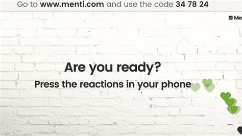 Interactive presentations from beginning to end - Mentimeter