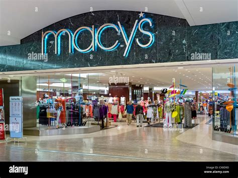 Macy's department store in the Mall of America, Bloomington ...