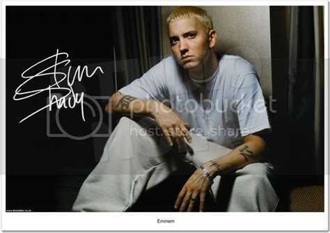 EMINEM AUTOGRAPH SIGNED PHOTO PRINT SLIM SHADY 2 | eBay