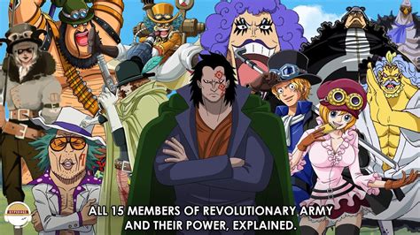 All 15 Members of Revolutionary Army and Their Power Explained - YouTube