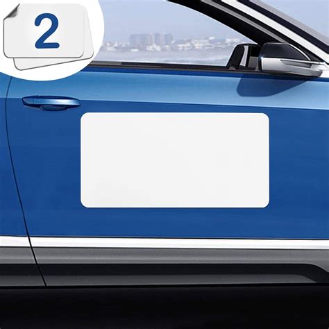 Buy YLOVAN Blank Magnet for Car 2 Pack, Magnetic Sign for Vehicles, Business Signs for Car Doors ...