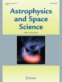 Astrophysics & Space Science editorial | SpringerLink