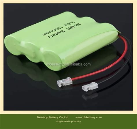 Rechargeable Ni-mh Battery Pack Aaa 600mah 3.6v For Solar Lights - Buy ...