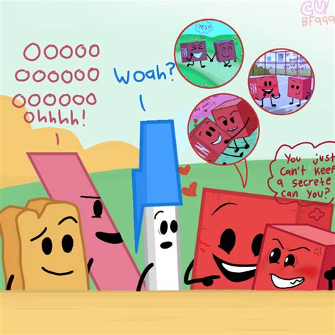 Why Blocky doesn't introduce FB to his friends by CadelOFanBlock on DeviantArt