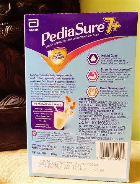 Pediasure Review: Pediasure 7+ With Oats And Almond Benefits, Warning Full Info