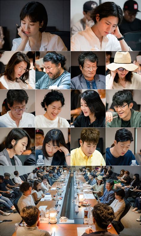 First script reading for tvN drama series “Boyfriend” | AsianWiki Blog