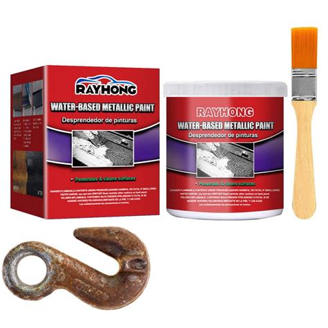 Tohuu Rust Reformer Multi-Functional Rust Converter For Concrete Car Metallic Paint With Brush ...