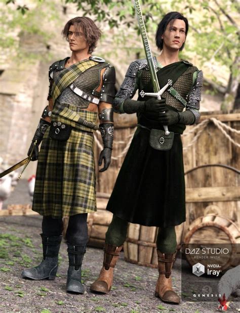 Highlander Outfit Textures – Render-State