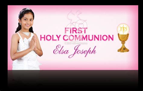 C & O ad-ventures: First Holy Communion Banner