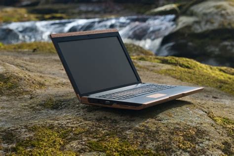 This eco-friendly wooden laptop is designed to curb e-waste