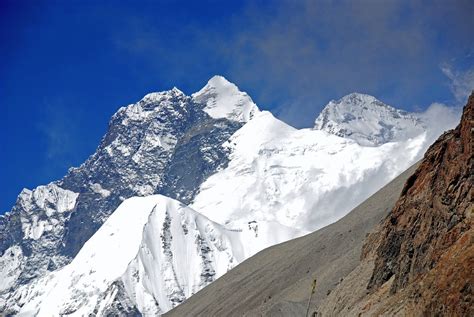 8 6 Lhotse, Lhotse Shar, Everest Kangshung East Face And Cho Polu From Barun Glacier Trail To ...