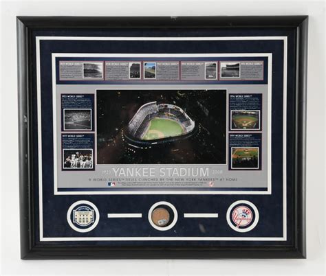 Sold Price: 2008 YANKEE STADIUM MEMORABILIA - April 2, 0120 11:00 AM EDT