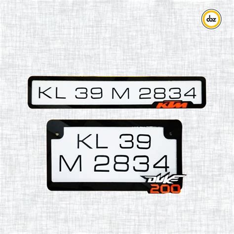 Bike Number Plate Online | Bike Number Plate Online Shop | Number plate ...