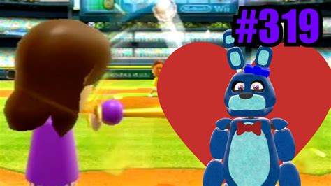 MY VALENTINE HOLLY SINKS STEPH! | Wii Sports Baseball #319 - YouTube