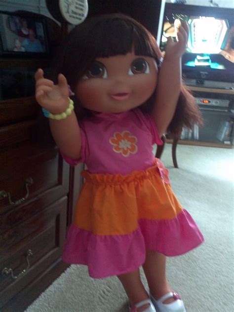 Dora Doll Toddler Size Talks in hots' Garage Sale Rochester, MA