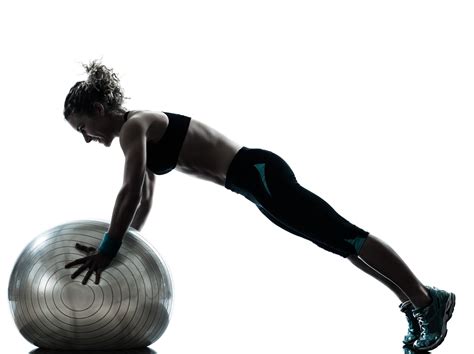 Stability Ball Push-Ups | POPSUGAR Fitness