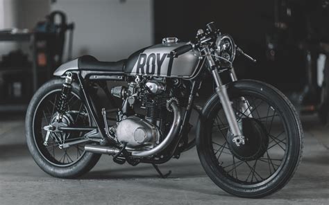 Custom Honda CB250 ROYT Is a Two-Wheeled Acronym With Monochromatic Looks - autoevolution