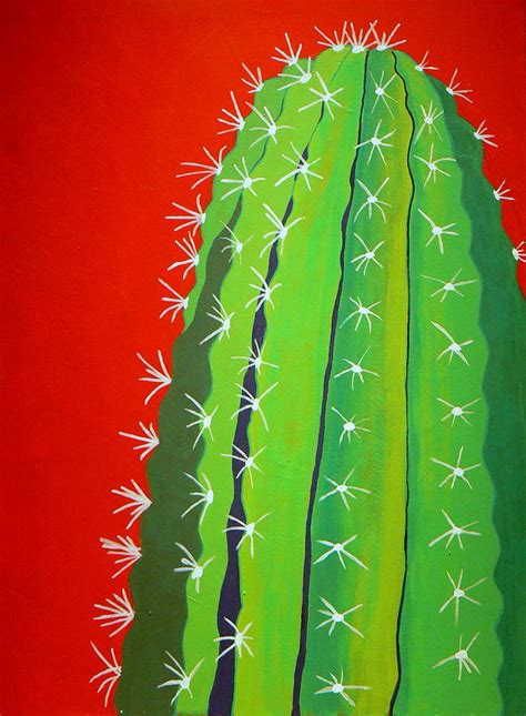 Saguaro Cactus Painting by Karyn Robinson - Fine Art America