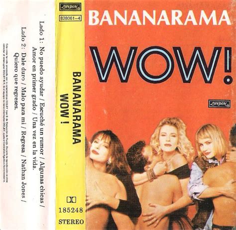 Bananarama – Wow! (1987, Cassette) - Discogs