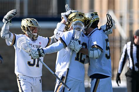 Notre Dame releases its 2023 Men’s Lacrosse Schedule - One Foot Down