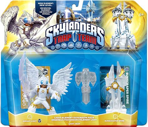 Skylanders Trap Team Light Element Expansion Pack Knight Light, Light ...