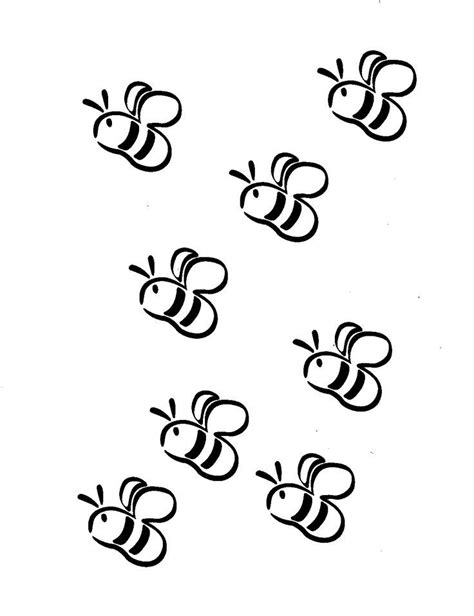 Winnie the pooh tattoos, Bee drawing, Bee coloring pages