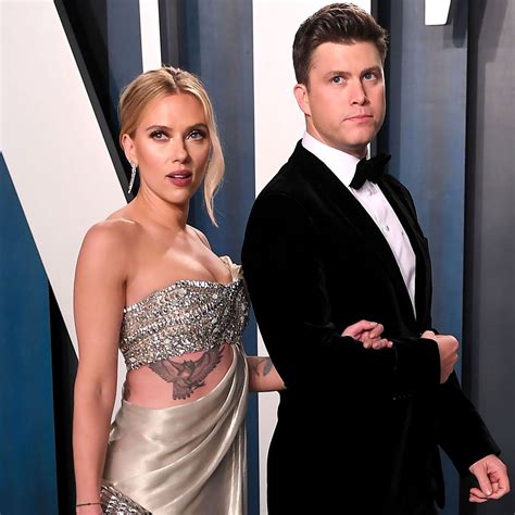 Scarlett Johansson Talks 'Stressful' Pandemic Wedding to Colin Jost