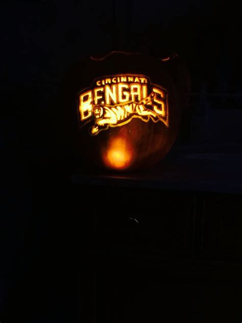 Cincinnati Bengals Pumpkin Carving