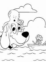 Coloring Pages Of Clifford The Big Red Dog  Home sketch template