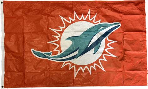 Miami Dolphins Flag 3x5 Orange 2 Sided NFL – HeartlandFlags