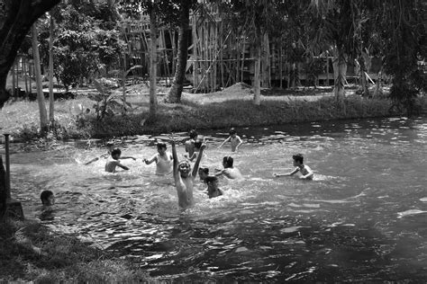 Children Swimming in the Lake · Free Stock Photo