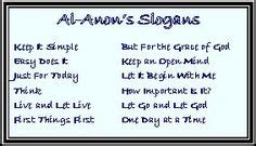 12 Alanon slogans ideas | alanon slogans, al anon, just for today